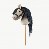 Hobby koník na tyči By Astrup - Hobby horse Grey