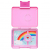 Yumbox Snack nepropustný svačinový box 3 sekce - Power Pink - Rainbow