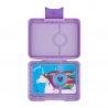 Yumbox Snack nepropustný svačinový box 3 sekce - Levande Purple - Unicorn