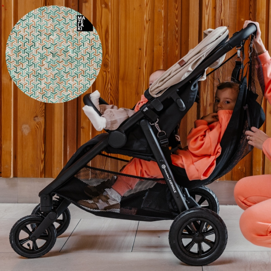 Hamaka na kočárek Mazelaki - Harmony verze 2025 Certifikovaná