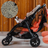Hamaka na kočárek Mazelaki - Leopard verze 2025 Certifikovaná