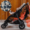 Hamaka na kočárek Mazelaki - Noir verze 2025 Certifikovaná