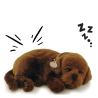 Realistický dýchací pejsek 25cm Perfect Petzzz - Labrador hnědý
