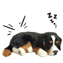 Realistický dýchací pejsek 25cm Perfect Petzzz - Bernský salašnický